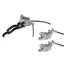 Hope Tech 3 V4 Duo R/H No Rotor Calipers in Silver