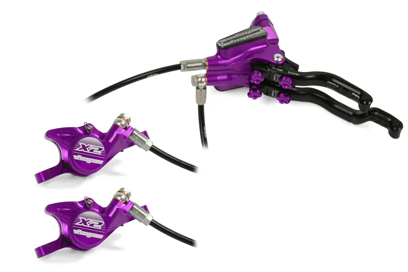 Hope Tech 3 L/H Duo X2 No Rotor in Purple
