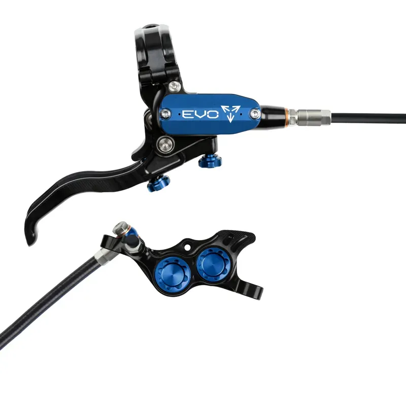 Hope  Tech 4 EVO TR4 - Black/Blue - No Rotor-1