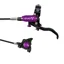 Hope Tech 4 EVO X2 Flatmount - Black/Purple - No Rotor