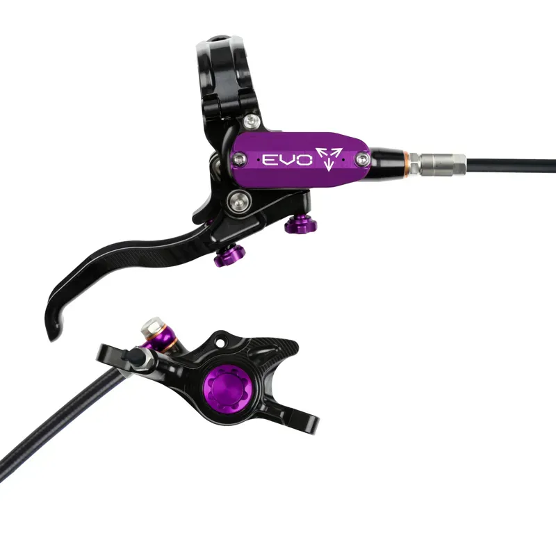 Hope Tech 4 EVO X2 - Black/Purple - No Rotor-1