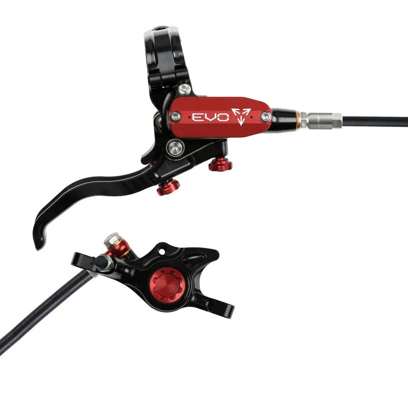 Hope Tech 4 EVO X2 - Black/Red - No Rotor-1