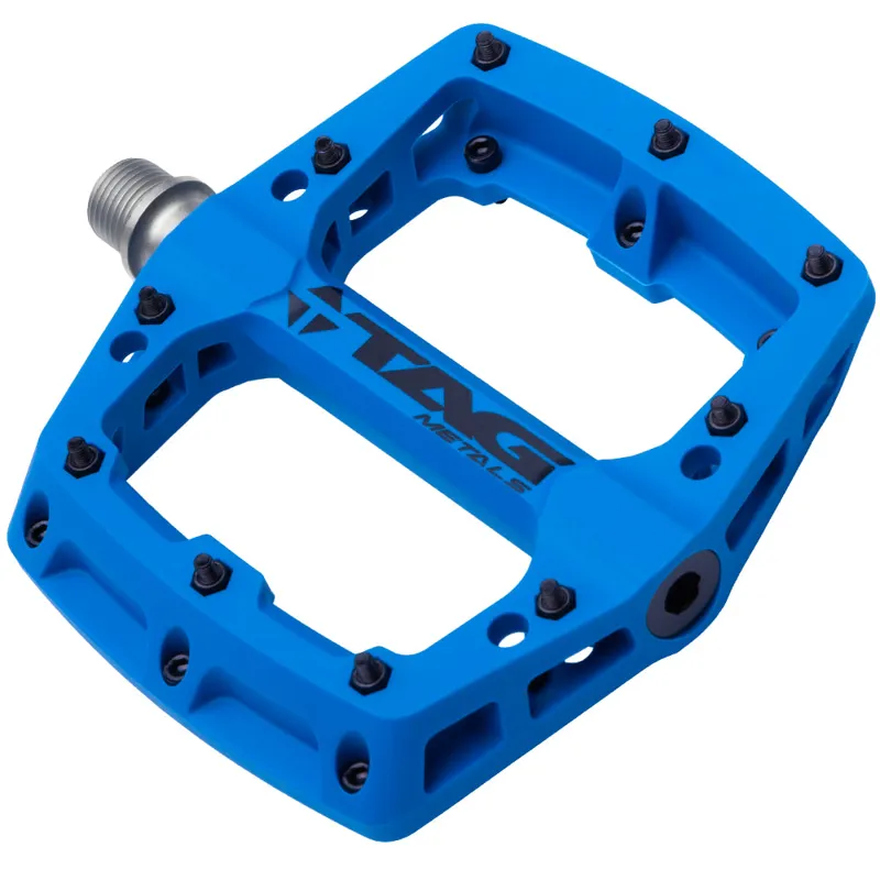 Tag Metals T3 Mountain Bike Pedals in Blue