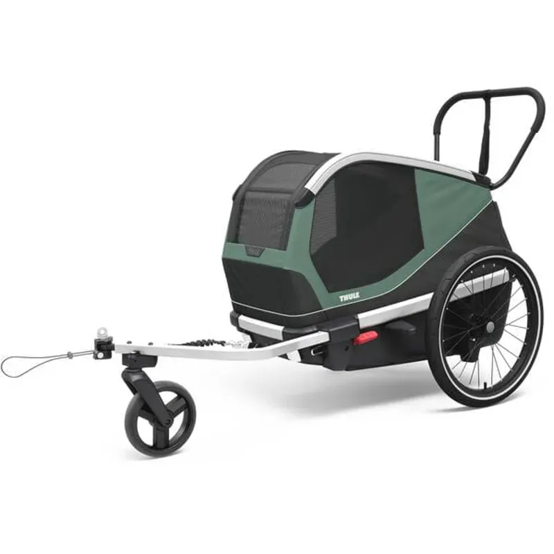 Thule TRAILER BT Bexey Dog Trailer M Green Medium-1