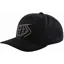 Troy Lee Designs 9Forty Crop Snapback Cap in Black/Charcoal
