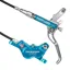 Trickstuff Direttissima Disc Brake Set Special Edition in Silver/Blue