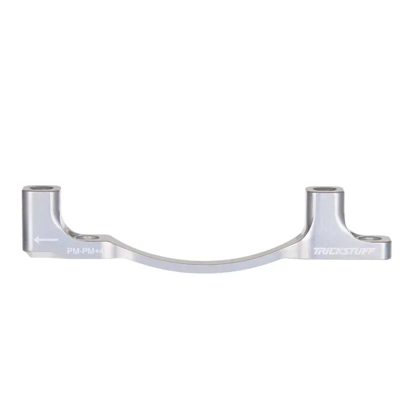 Trickstuff CNC Brake Adaptors PM To PM Sizes In Silver-1