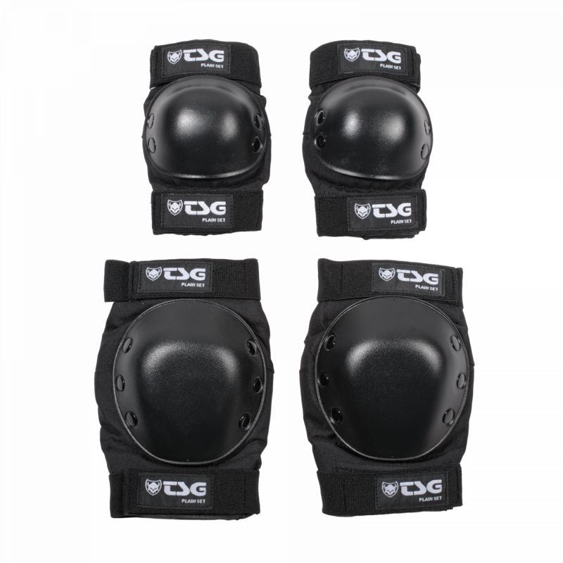 TSG Plain-Set Pads in Black-1