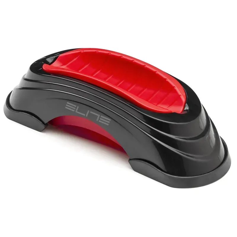 Elite Su-Sta Adjustable Front Wheel Elevator Block in Black/Red