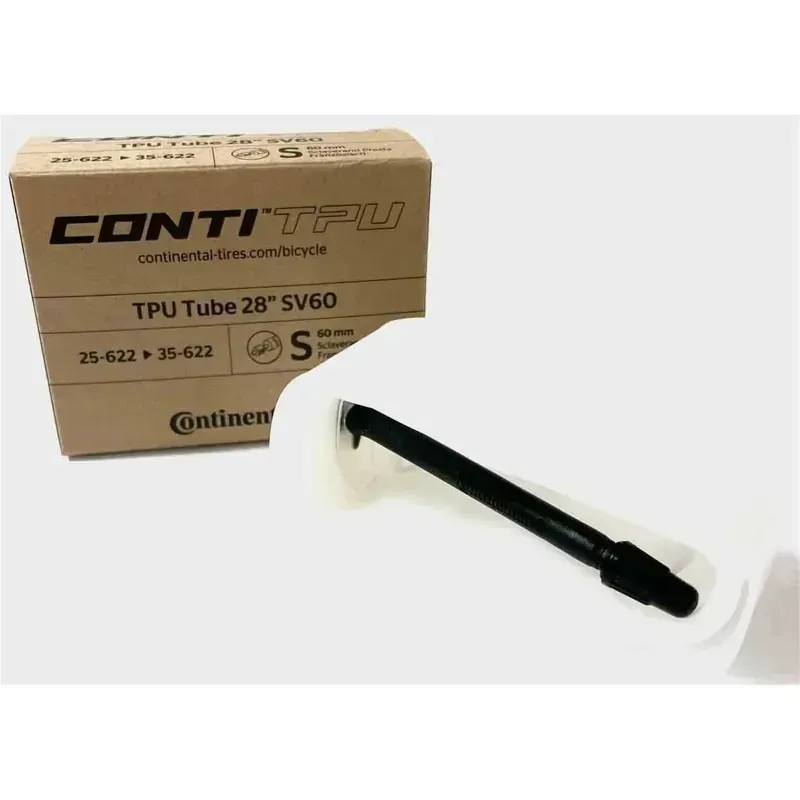 Continental TPU Presta 60mm 700x Valve in Black