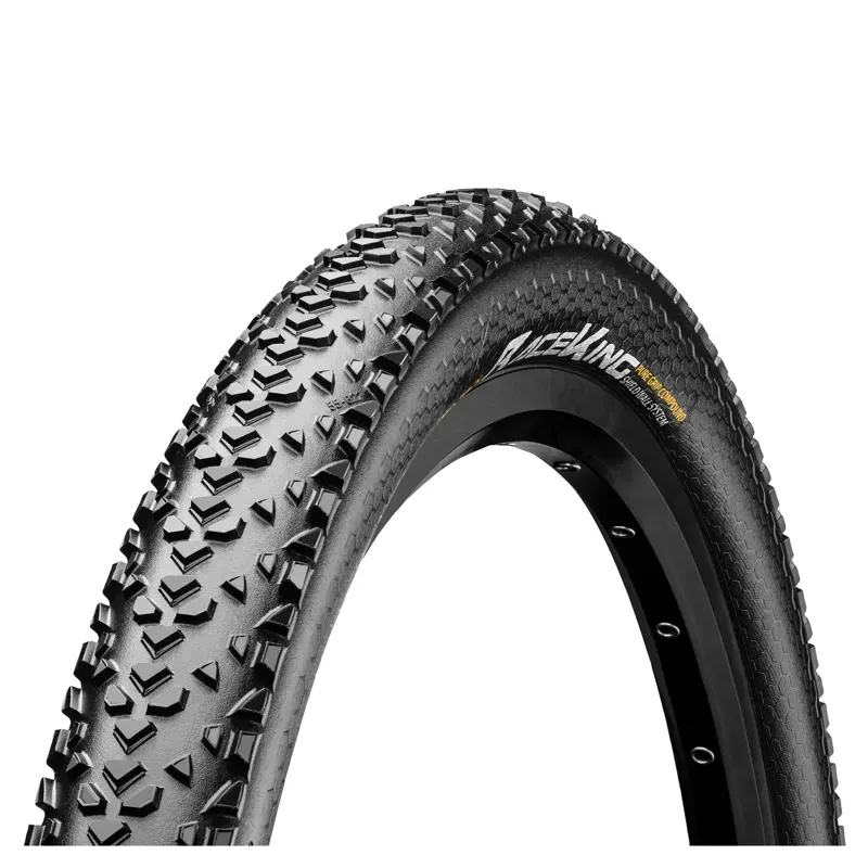 Continental Race King ShieldWall Foldable Puregrip Tyre in Black