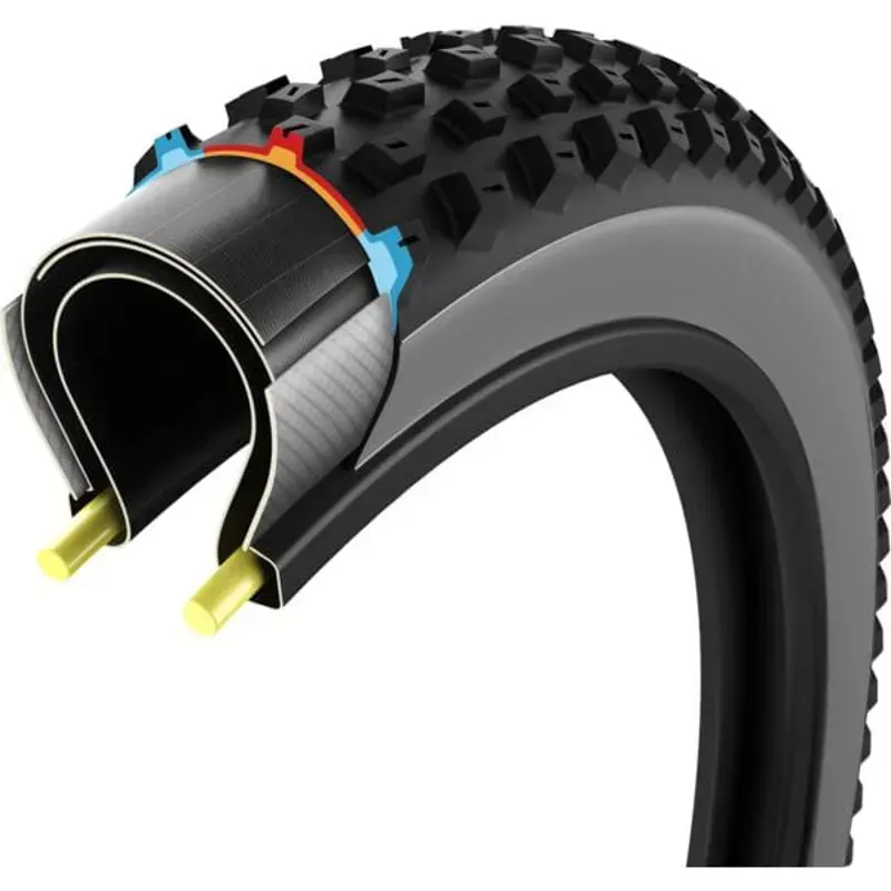 Vittoria Mezcal III 700x44c MTB/Cross Country Tyre in Black/Anthracite-1