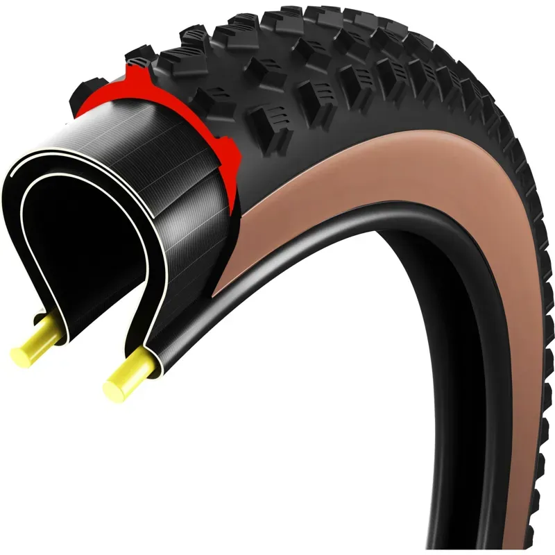 Vittoria Torrente XC Race 29 Brown Tubeless Ready Tyre-2