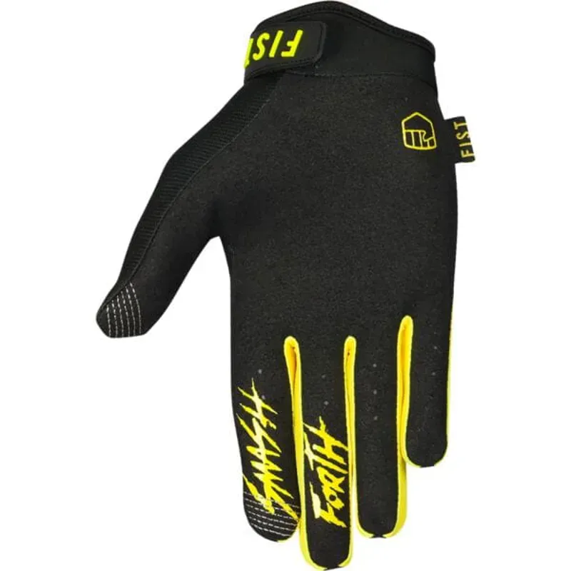 Fist Handwear Glove Stocker Fluro Yellow-1