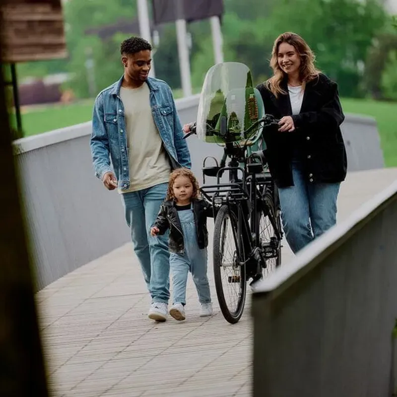 Urban Iki Child Seat Windscreen - Icho Green-2