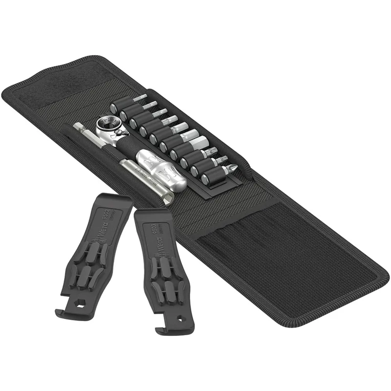 Wera Tools Bicycle Set 1 Zyklop Ratchet Screwdriver Set in Black