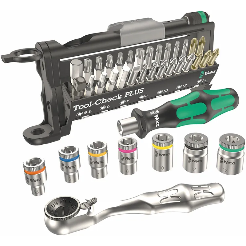 Wera Tools Tool Check Plus Ratchet/Socket/Bit Set in Black