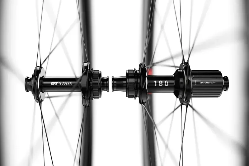 DT Swiss Arc 1100 Wide Dicut 55 700 622x22 142x12mmTA Rear Wheel in Black-2