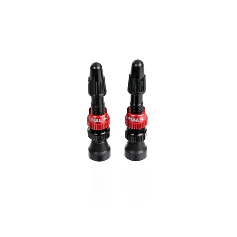 Halo Tubeless Valves Black 80mm