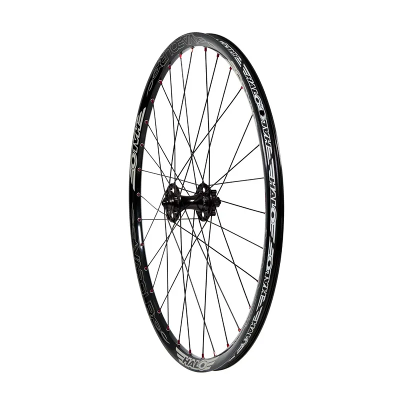 Halo Vapour Wheels Black 26 front