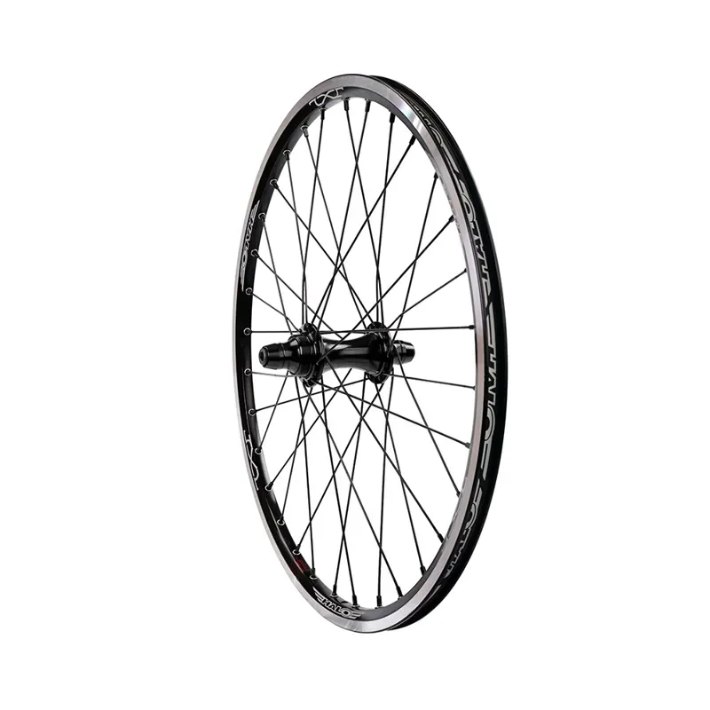 Halo JX2 20 x 1 3/8in Junior BMX Race Freewheel Rear Wheel in Black