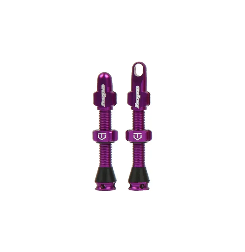 Hope Tubeless Valve Pair - 40mm - Purple