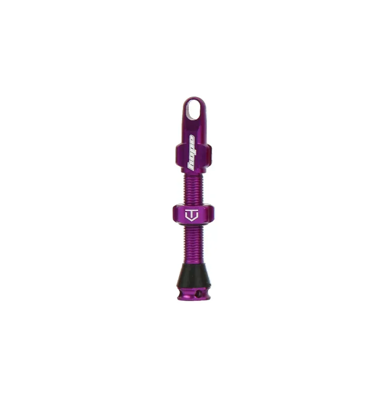Hope Tubeless Valve Single - 40mm CORE - Purple