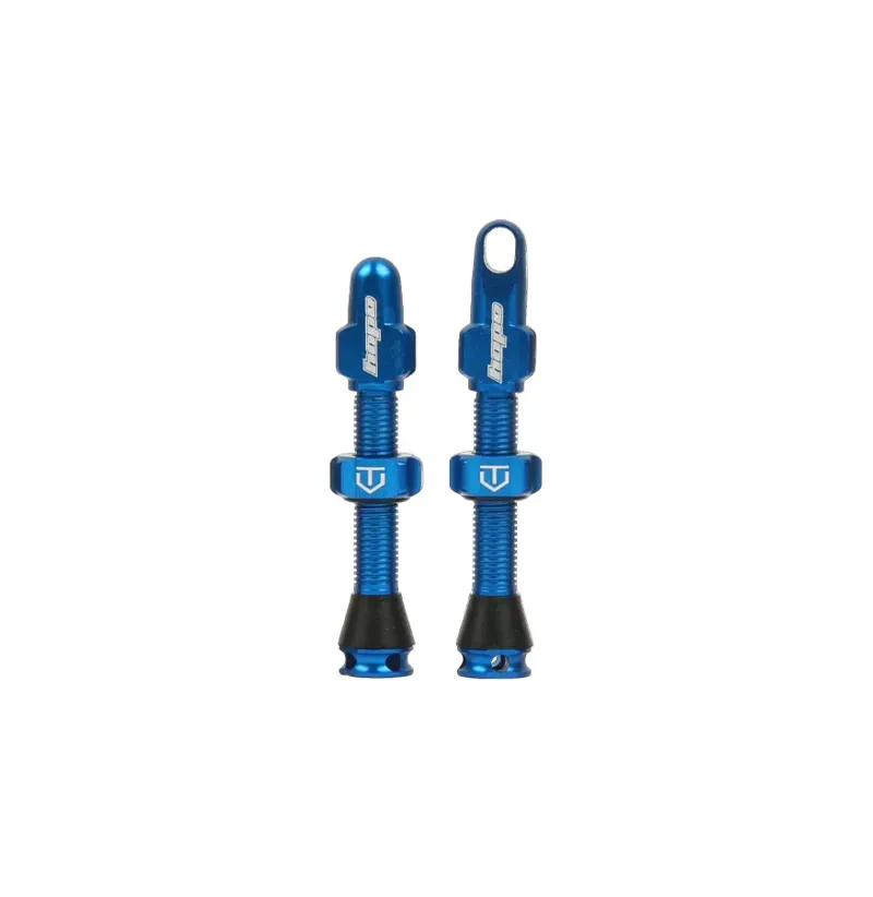 Hope Tubeless Valve Pair - 60mm - Blue