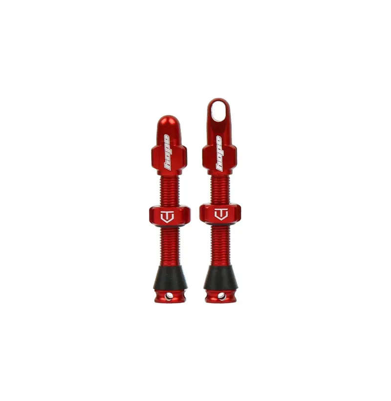 Hope Tubeless Valve Pair - 60mm - Red