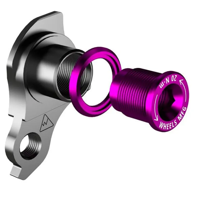 Wheels Manufacturing Dropout 404-02 UDH Derailleur Hanger in Purple