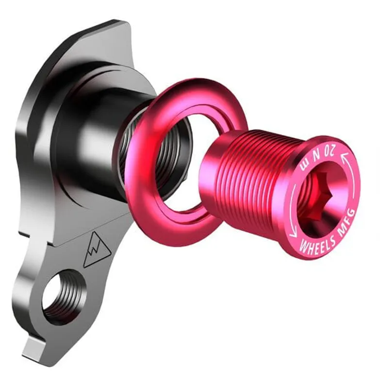 Wheels Manufacturing Dropout-487 Derailleur Hanger in Pink