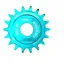 SOLO-XD 16T Single Speed Cog In Teal 