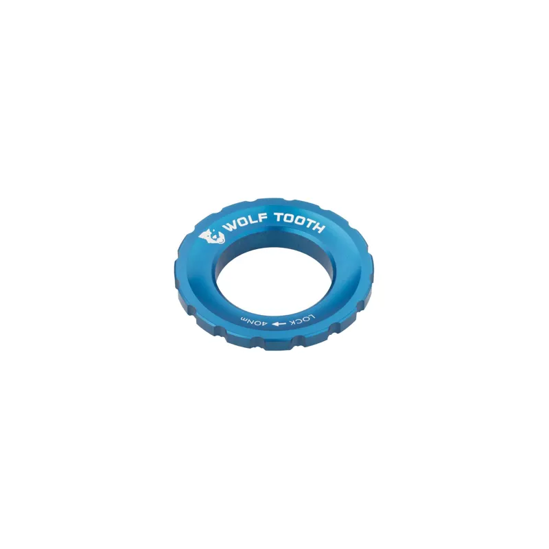 Wolf Tooth Centrelock Rotor Lockring in Blue