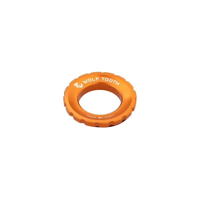 Wolf Tooth Centrelock Rotor Lockring in Orange