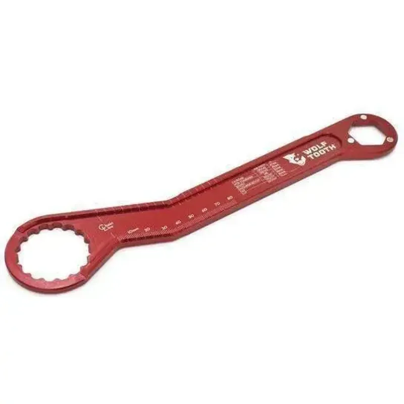 Wolf Tooth Pack Wrench - Ultralight 1 Inch Hex And Bottom Bracket Wrench / Silver one size