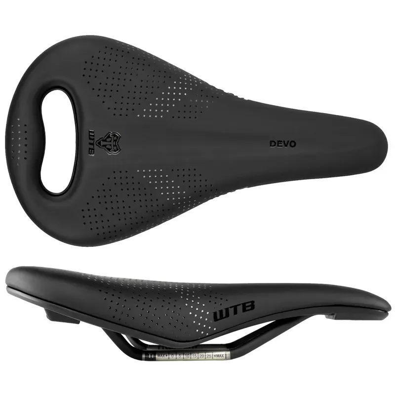 WTB Devo PickUp Medium Titanium Saddle in Black