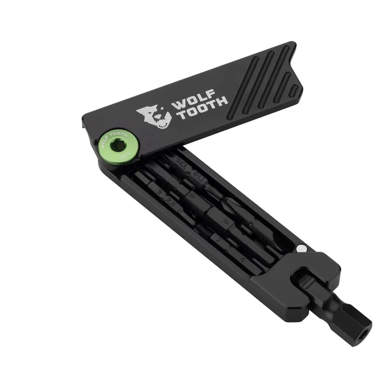 Wolf Tooth 6-Bit Hex Wrench Multi Tool in Green