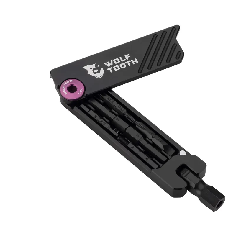 Wolf Tooth 6-Bit Hex Wrench Multi Tool in Purple