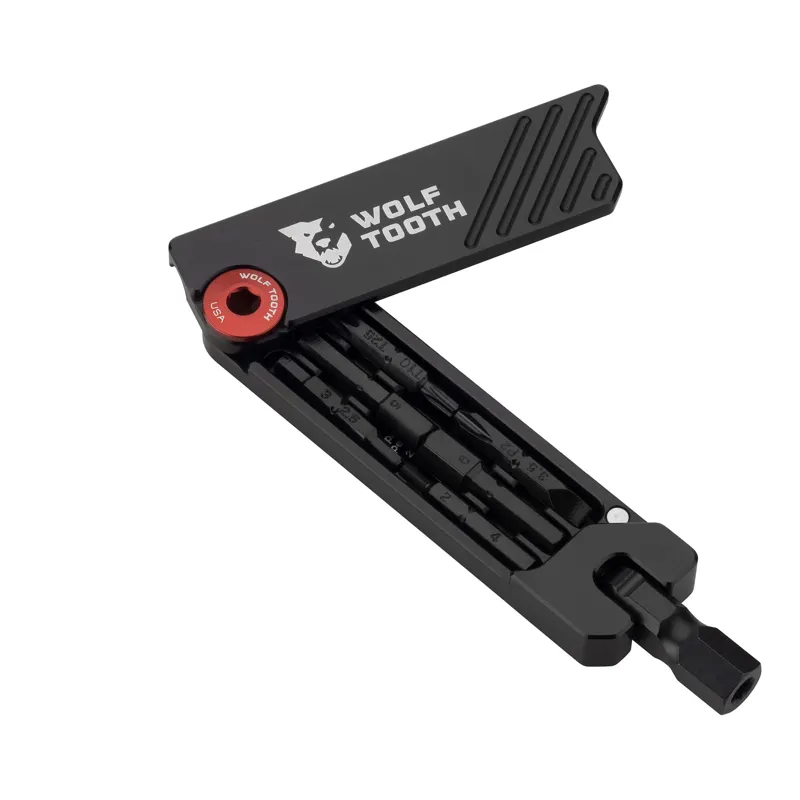 Wolf Tooth 6-Bit Hex Wrench Multi Tool / Red one size