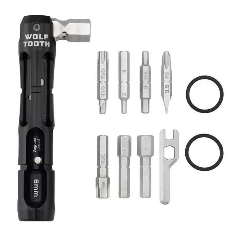 Wolf Tooth Encase 14 Function Multi Tool in Silver