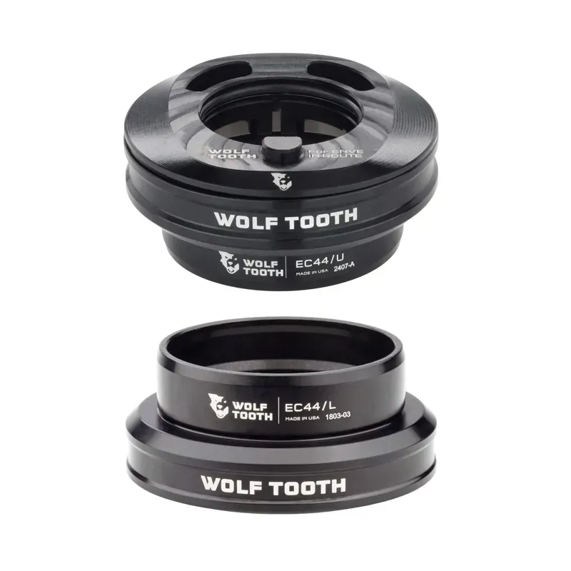 Wolf Tooth EC44 Premium In Route Headset in Black
