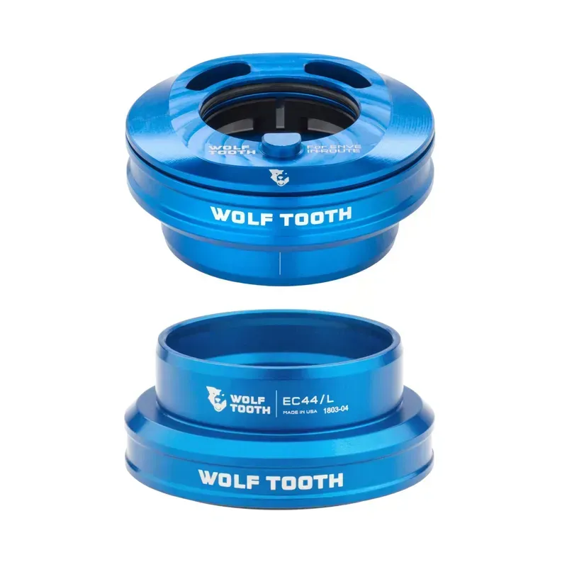 Wolf Tooth EC44 Premium In Route Headset in Blue