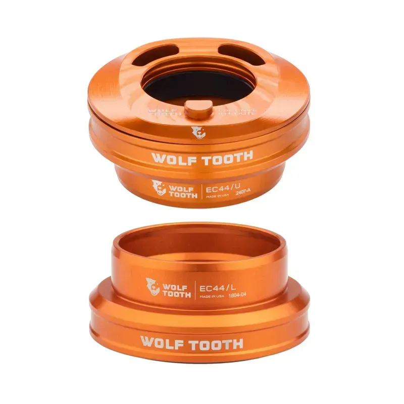 Wolf Tooth EC44 Premium In Route Headset in Orange