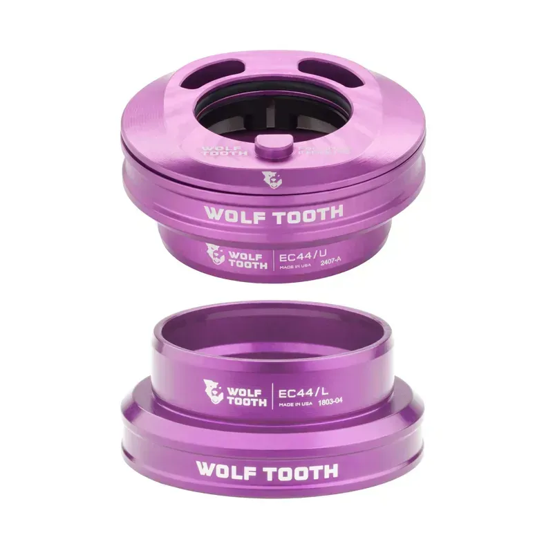 Wolf Tooth EC44 Premium In Route Headset in Purple
