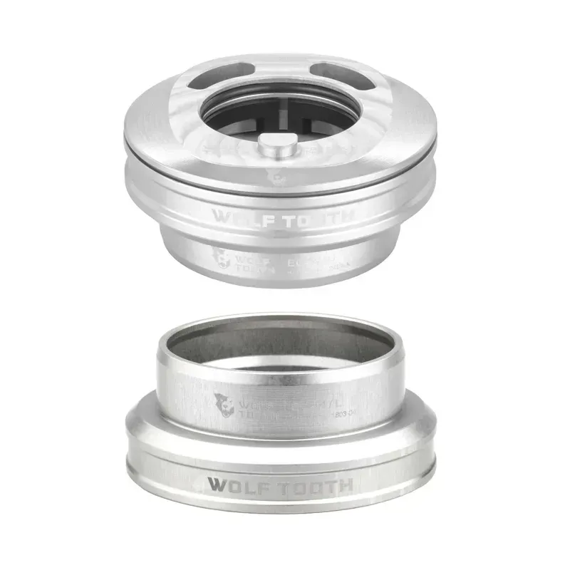 Wolf Tooth EC44 Premium In Route Headset in Silver