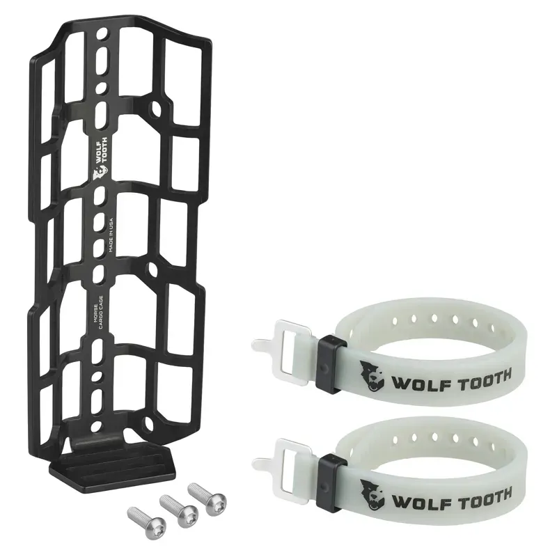 Wolf Tooth Morse Cargo Cage and Straps - One Size