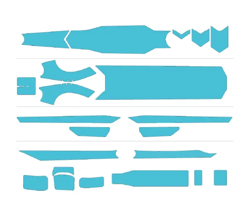 Orbea Transparent Second Skin Protector Kit Occam 24