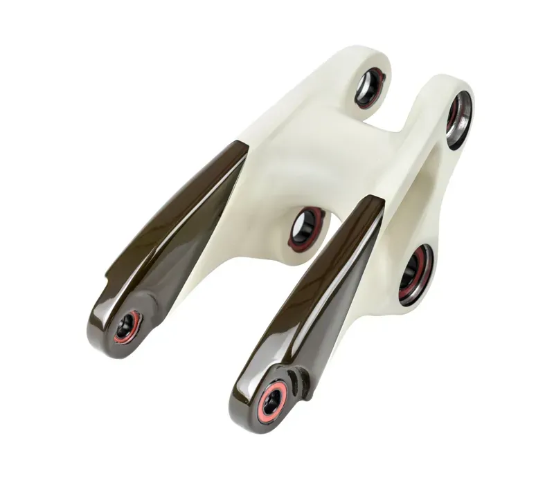 Orbea Linkage Wild Carbon Mullet 25 Caramel Carbon View - Cream White Matt