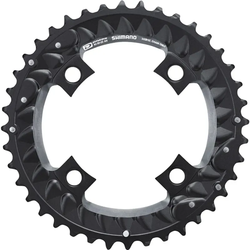 Shimano Chainring FCM7000-3 40T-AN For 40-30- 22T Black 40 teeth