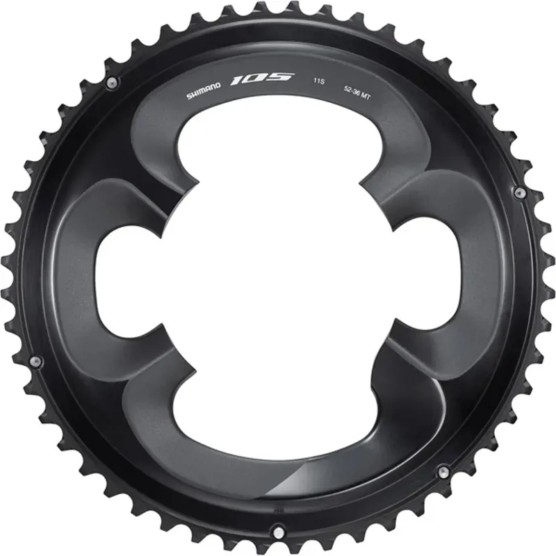 Shimano Chainring FCR7000 52T-MT For 52-36T BK Black 52 teeth